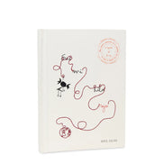 Quaderno Ricamato Deluxe Filo Rosso Pepita Viajera - Legami Destinati