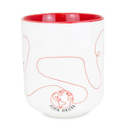 Tazza Filo Rosso Pepita Viajera - Un Legame Eterno in Ogni Sorso