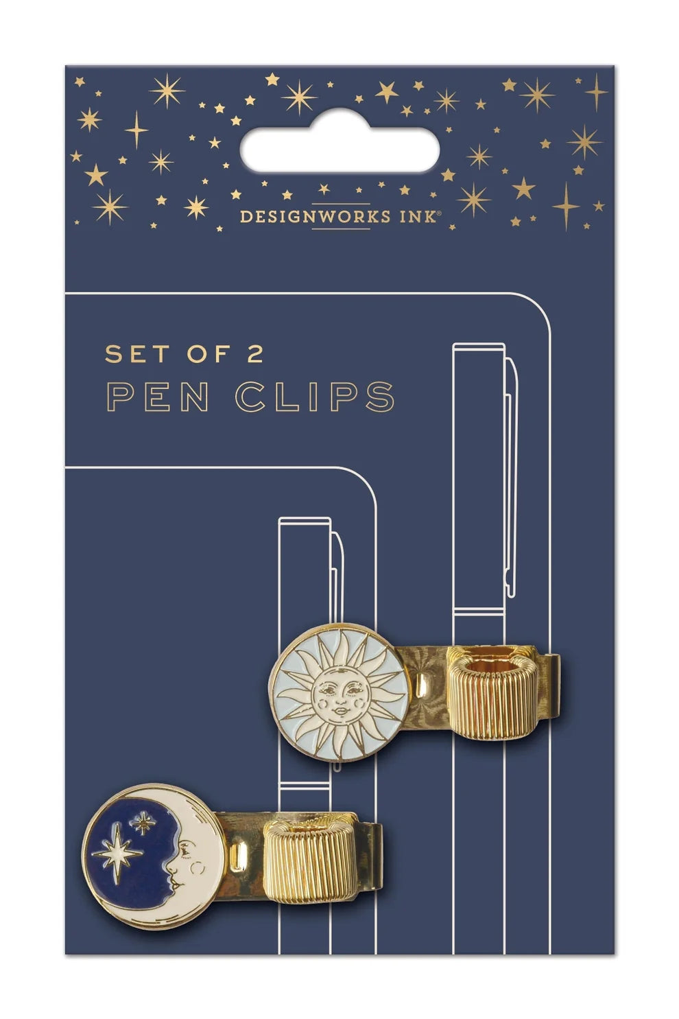 Set 2 Pen Clips - Designworks Ink