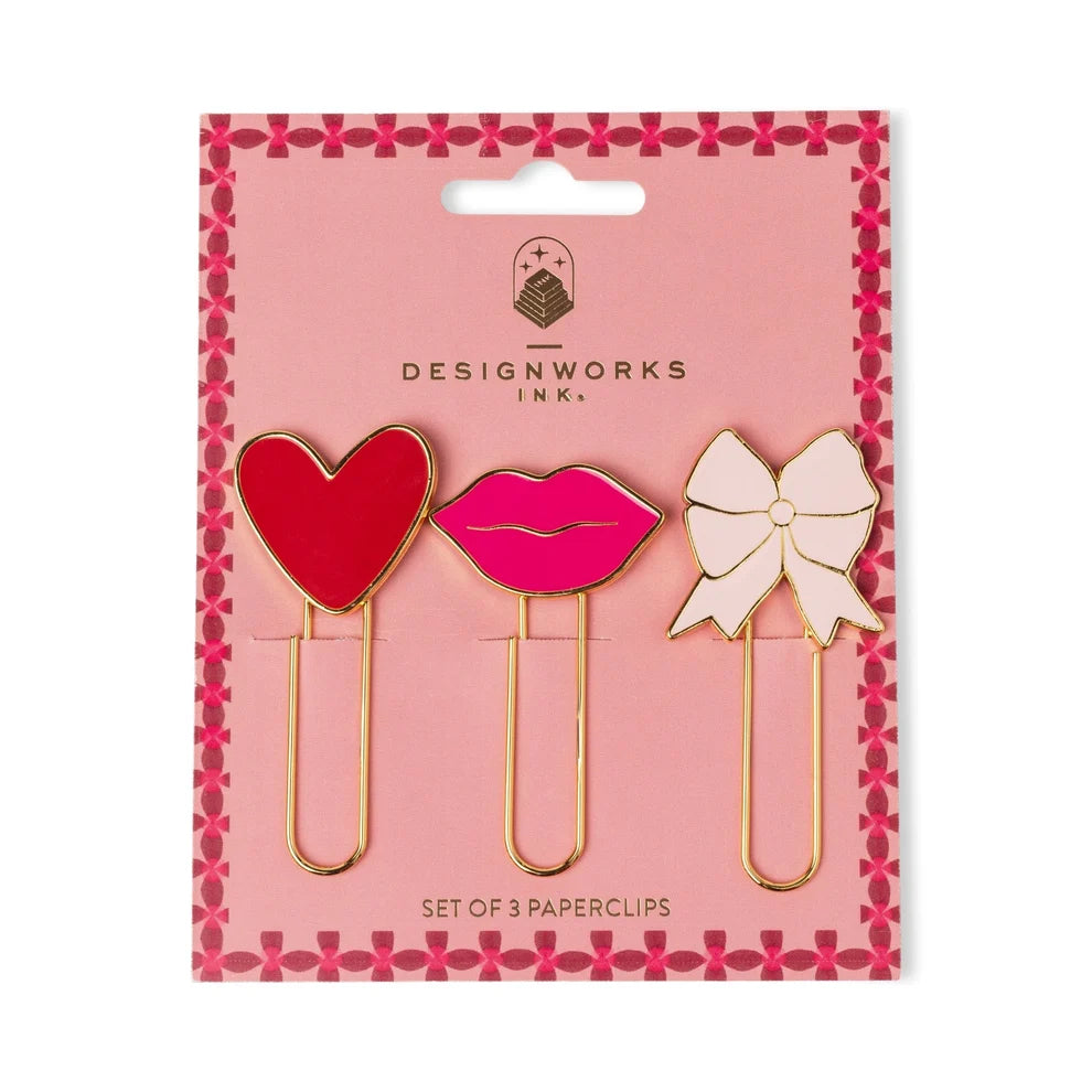 Set 3 Paper Clips - Designworks Ink