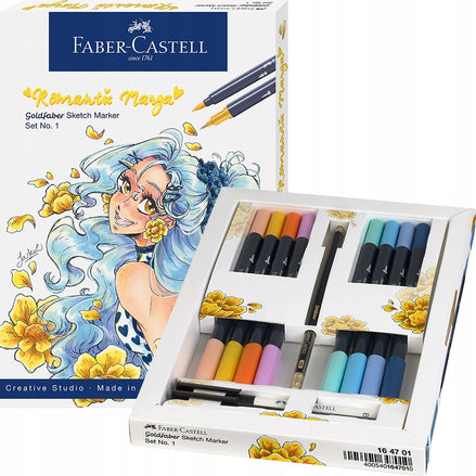 Romantic manga set - Faber Castell