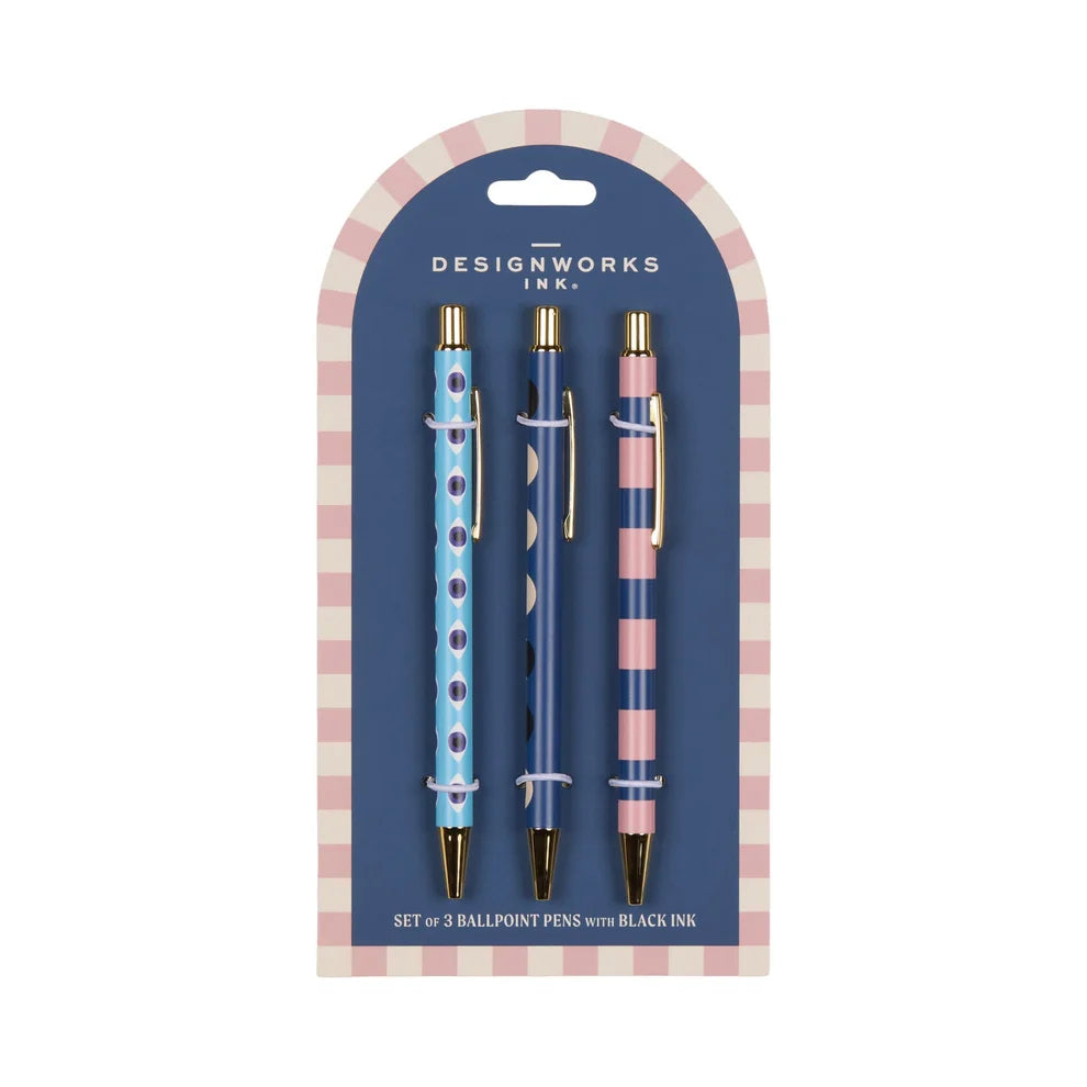 Set 3 Penne Sfera - Designworks Ink