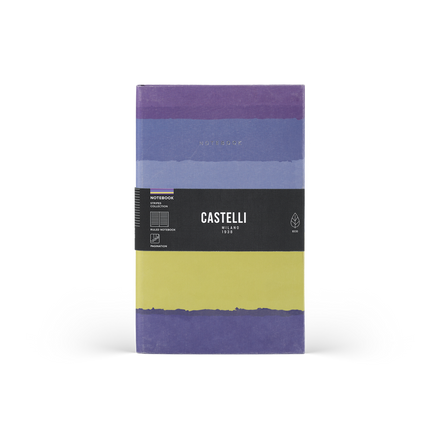 Taccuino A5 Stripes Blueberry - Castelli
