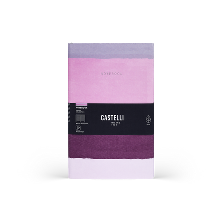 Taccuino A5 Stripes BubbleGum - Castelli