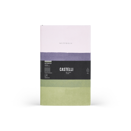 Taccuino A5 Stripes Mauve - Castelli