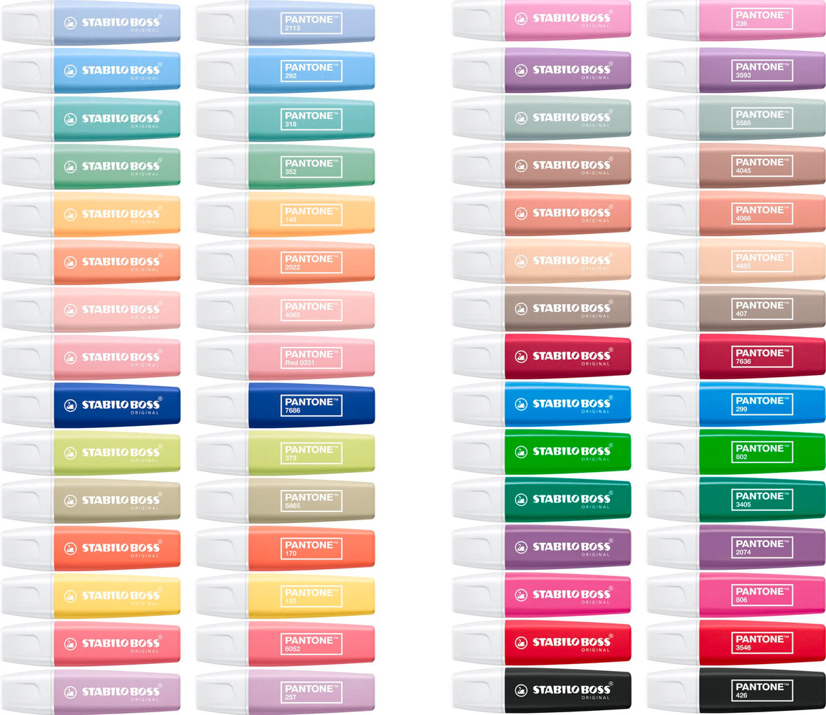 Set Evidenziatori Stabilo x Pantone