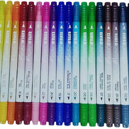 Brush bi punta Tinta Unita da 18