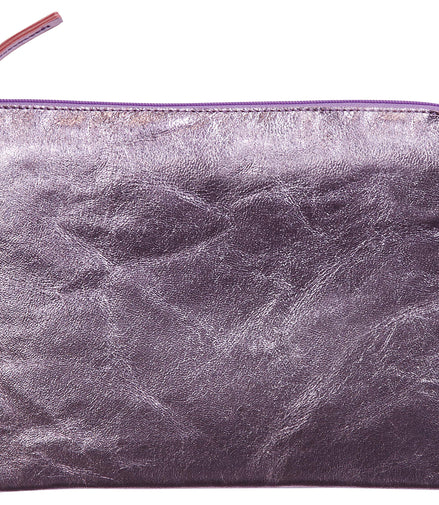 Trousse Bustina in pelle Claire Fontaine