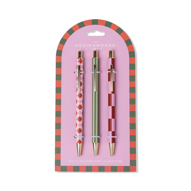 Set 3 Penne Sfera - Designworks Ink