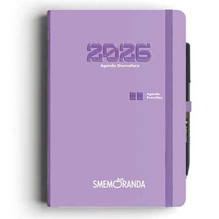 Agenda settimanale verticale A5 2026 - Smemoranda