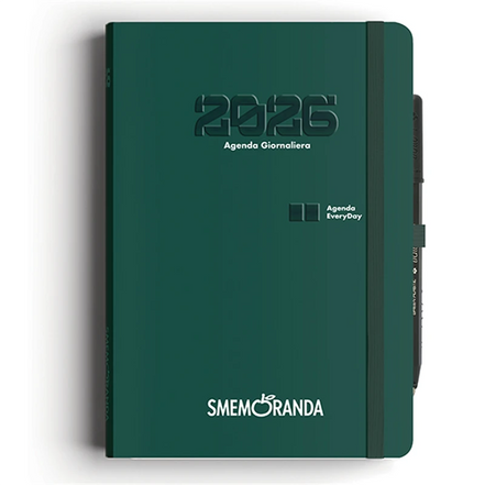 Agenda settimanale verticale A5 2026 - Smemoranda