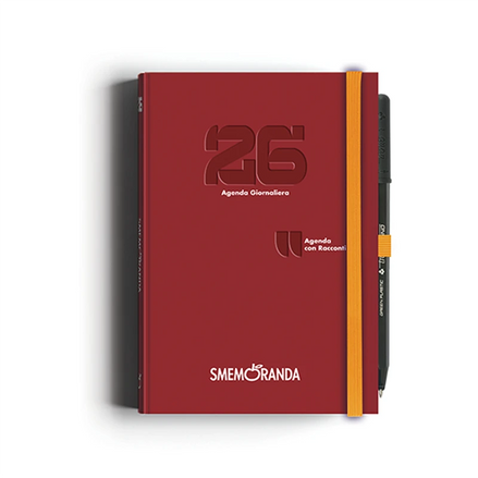 Agenda giornaliera B6 2026 - Smemoranda