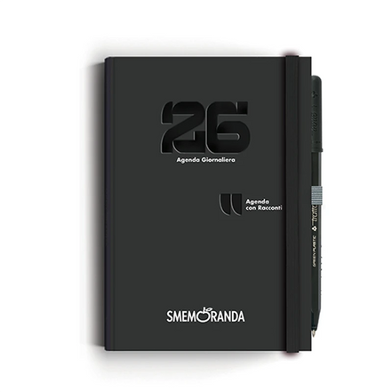 Agenda giornaliera B6 2026 - Smemoranda