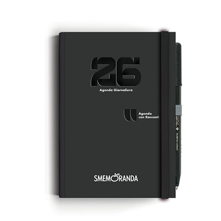 Agenda giornaliera B6 2026 - Smemoranda