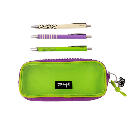 Astuccio a rete più 3 penne - Mr Wonderful