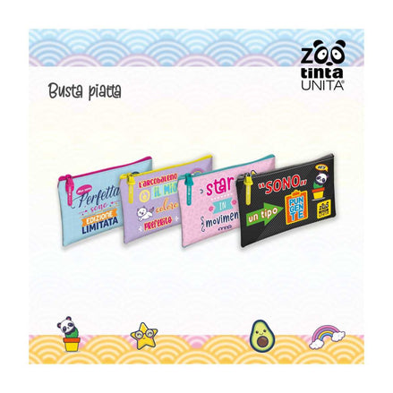 Busta piatta - Tinta Unita Zoo