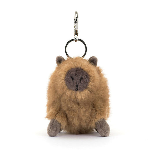 Clyde capybara bag charm - Jellycat