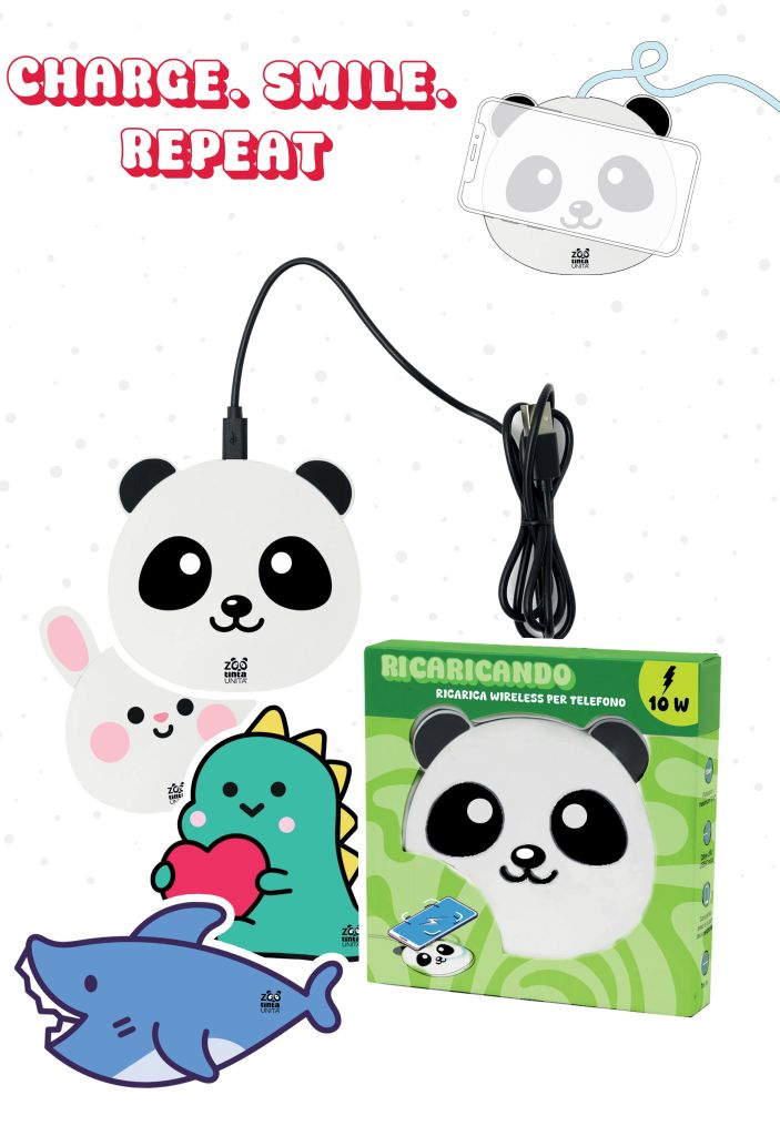 Caricatore wirless - Tinta Unita Zoo