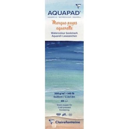 Watercolour bookmark - ClaireFontaine