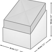 Cubo porta penne rosa S.O.H.O - Rossler