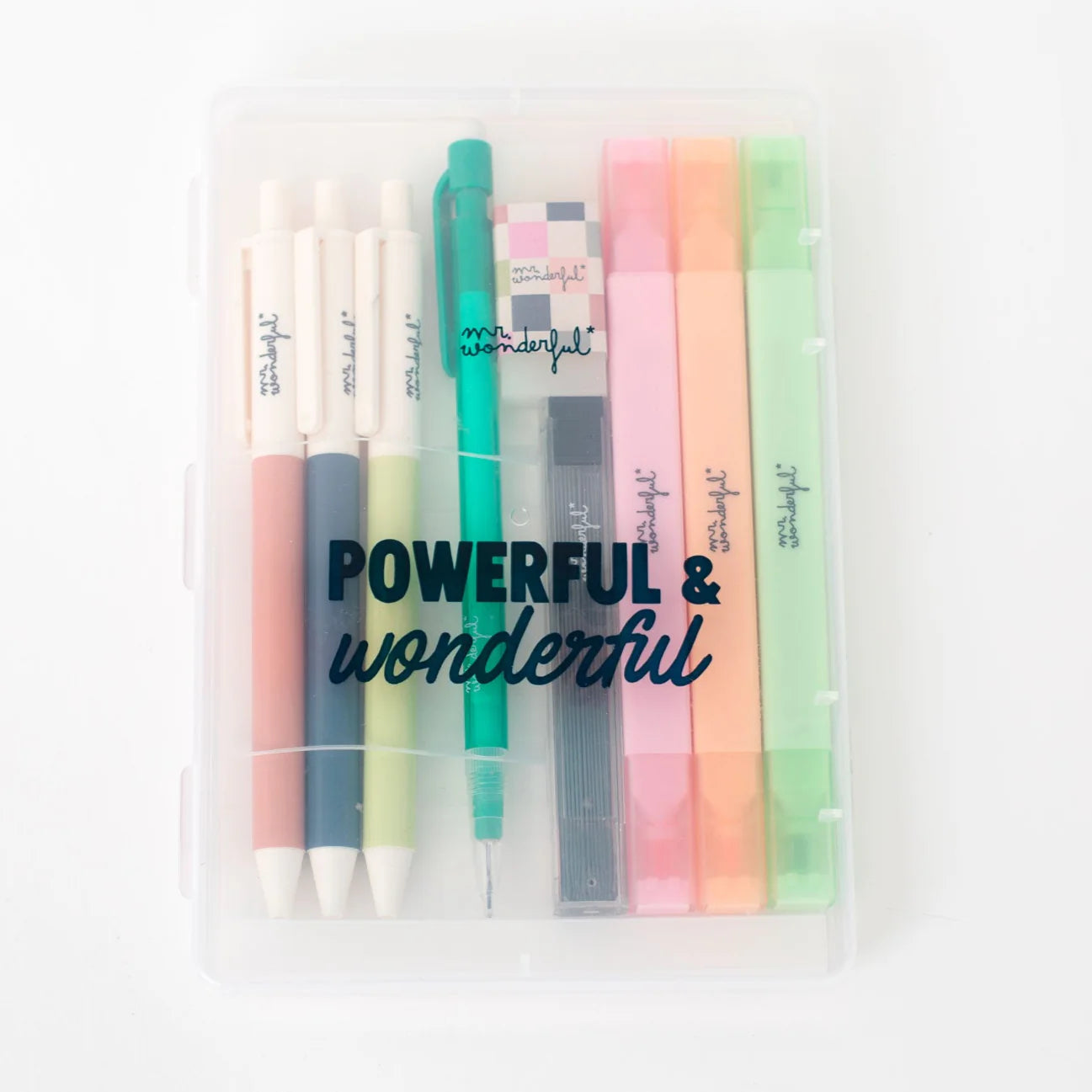 Set scrittura - Mr Wonderful