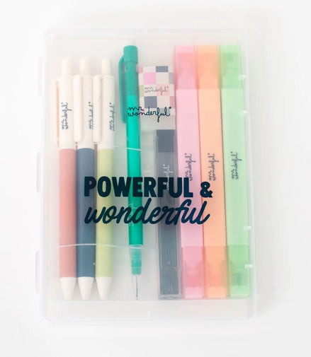 Set scrittura - Mr Wonderful