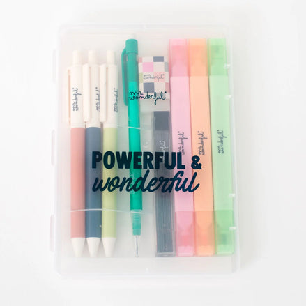 Set scrittura - Mr Wonderful