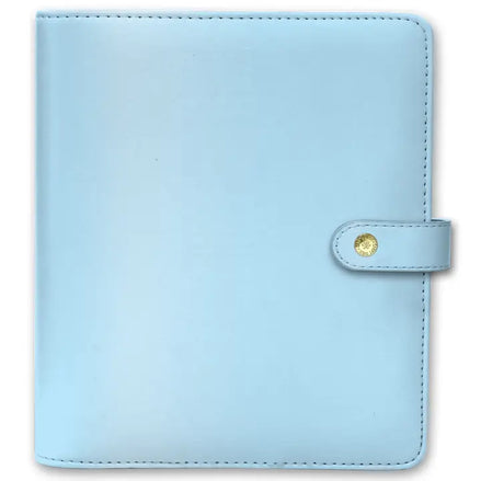 Planner con anelli A5 azzurro