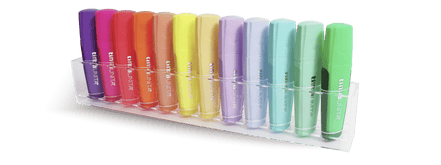 Set evidenziatori classici - Tinta Unita