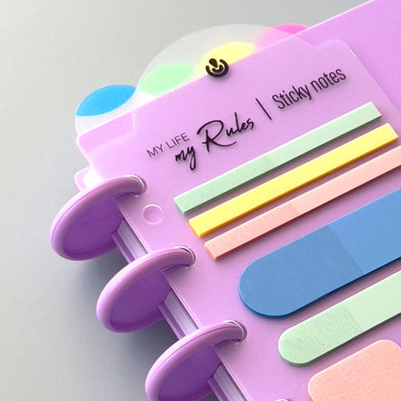 Segnalibri INGENIOX® neon con righello Carchivo - Segna, dividi e organizza con stile
