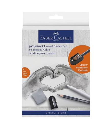 Goldfaber Charcoal Sketch Set - Faber-Castell