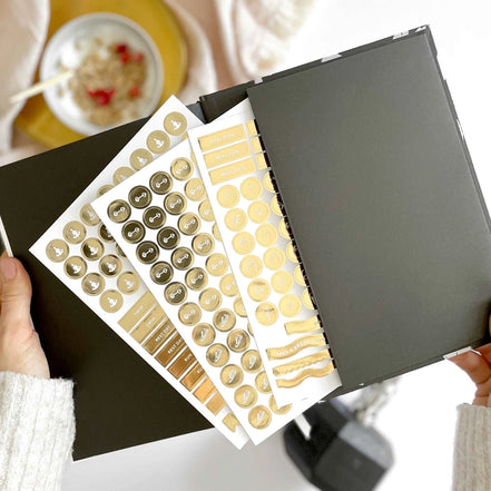 Fitness Diary Nero e Rosa