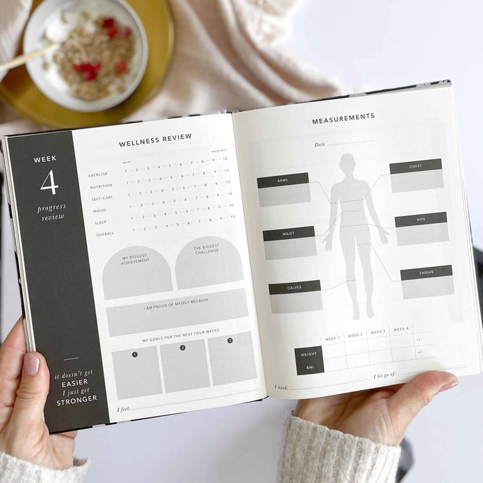 Fitness Diary Nero e Rosa