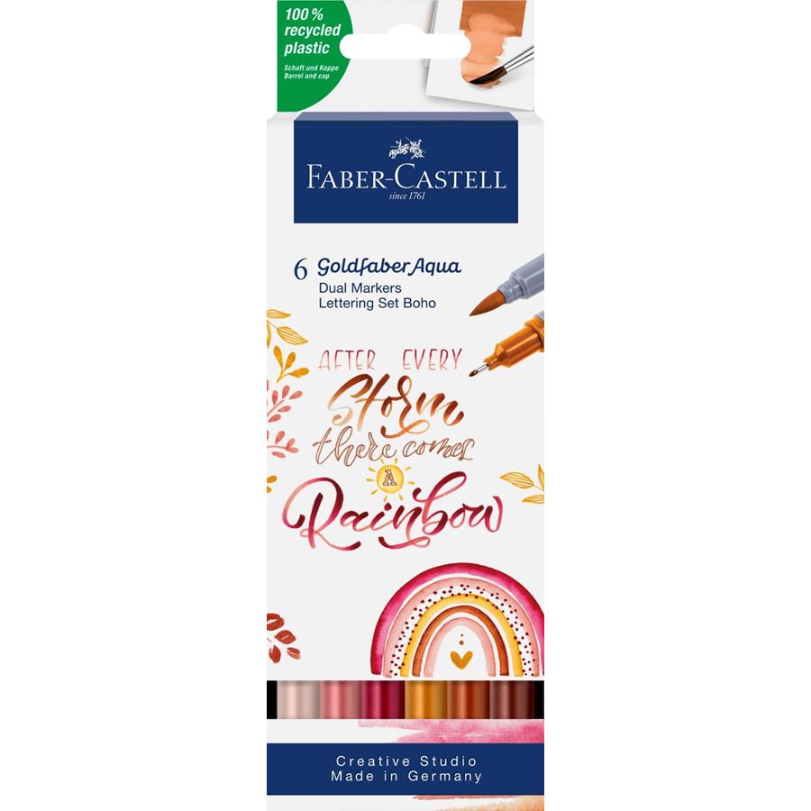 Goldfaber Aqua Dual Marker 6x - Faber-Castell