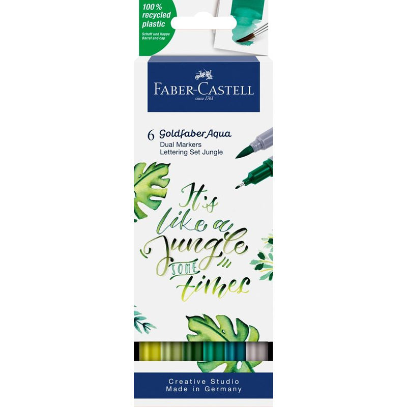Goldfaber Aqua Dual Marker 6x - Faber-Castell