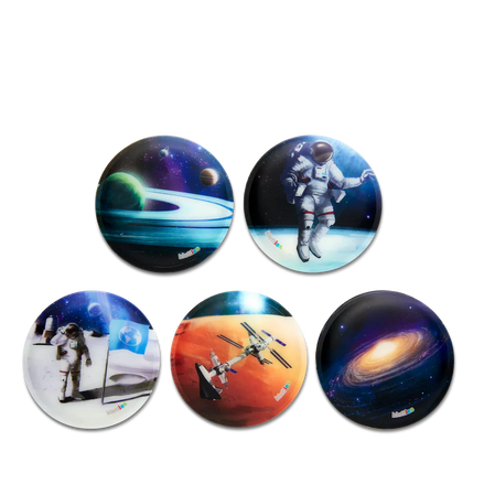 Klettie Set Universe Ergobag - Personalizza il tuo zaino