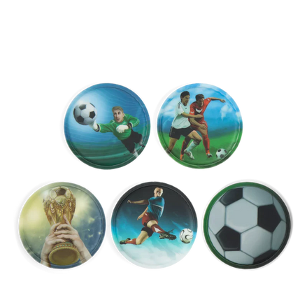 Klettie Set Soccer Ergobag - Personalizza il tuo zaino