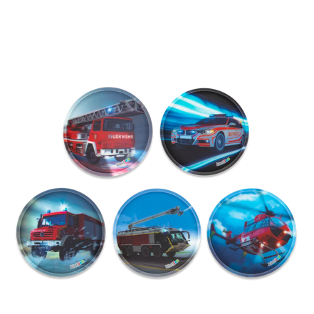 Klettie Set Fire Brigade Ergobag - Personalizza il tuo zaino