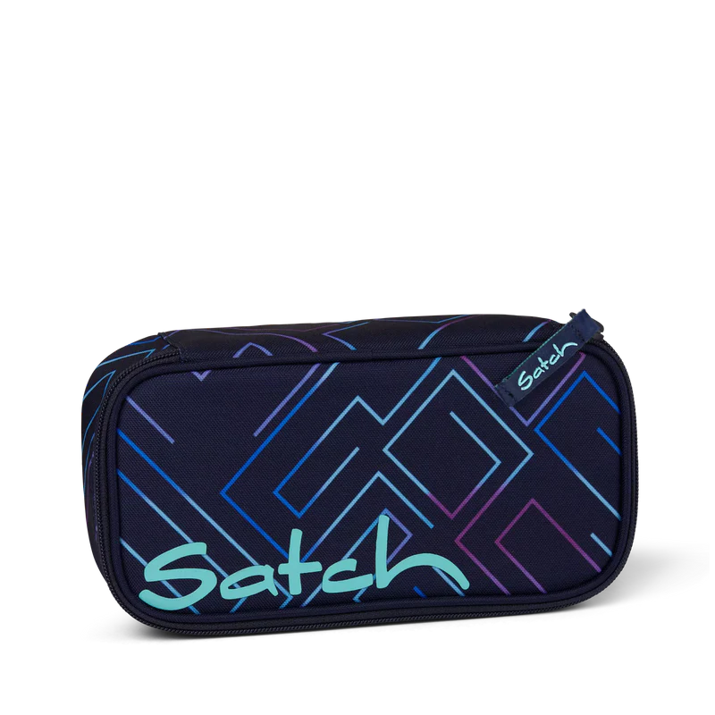 Astuccio Ovale Satch Purple Laser - Capiente e organizzato