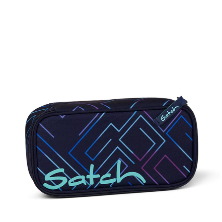 Astuccio Ovale Satch Purple Laser - Capiente e organizzato