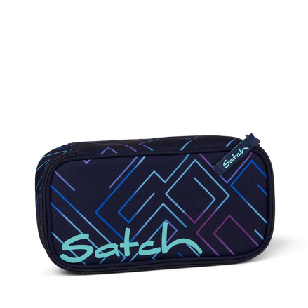 Astuccio Ovale Satch Purple Laser - Capiente e organizzato
