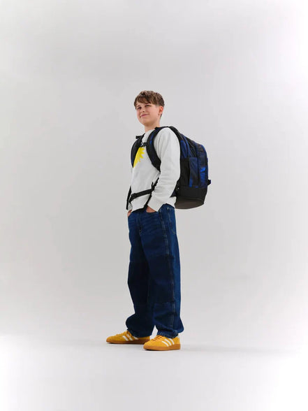 Zaino Satch Pack Seismic Blue - Non rovina la schiena dei tuoi ragazzi