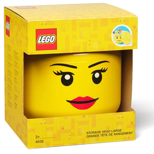 Lego Testa Contenitore Girl