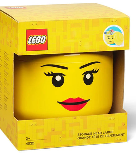 Lego Testa Contenitore Girl