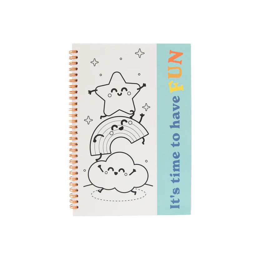 Libro da colorare e adesivi - Mr Wonderful