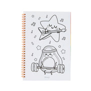 Libro da colorare e adesivi - Mr Wonderful