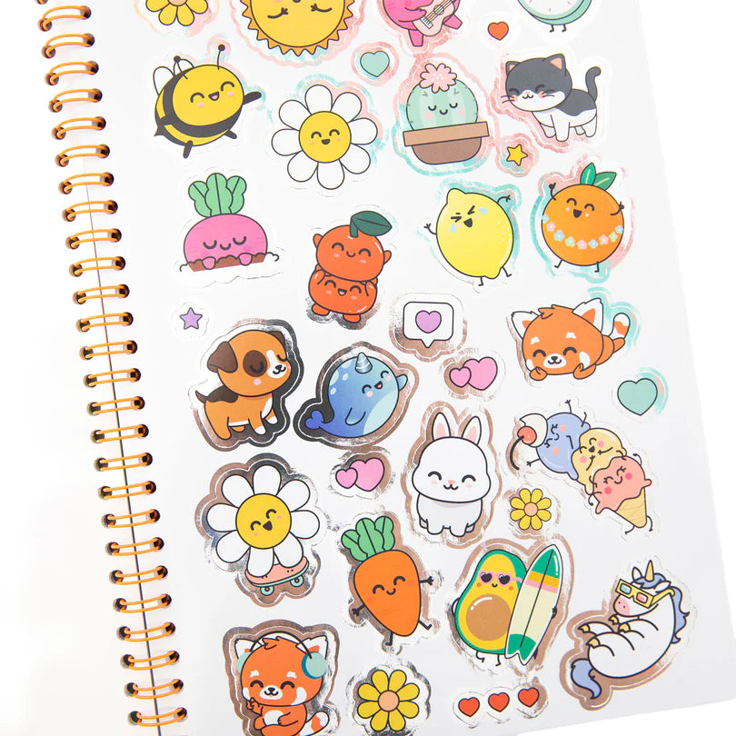 Libro da colorare e adesivi - Mr Wonderful