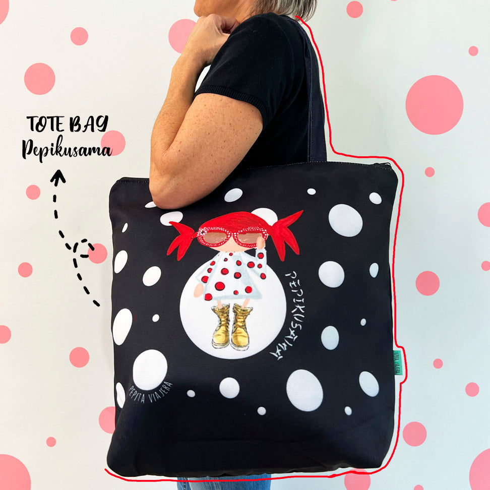 Tote Bag Pepikusama Pepita Viajera - Stile Per Ogni Giorno