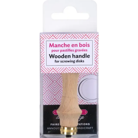 Manico per sigillo ceralacca legno