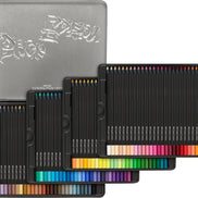 Confezione in metallo da 100 matite colorate Black Edition Faber-Castell